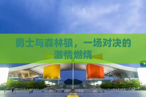 勇士与森林狼，一场对决的激情燃烧