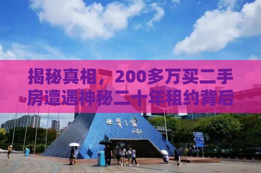 揭秘真相，200多万买二手房遭遇神秘二十年租约背后的故事