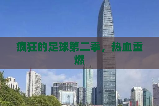 疯狂的足球第二季，热血重燃