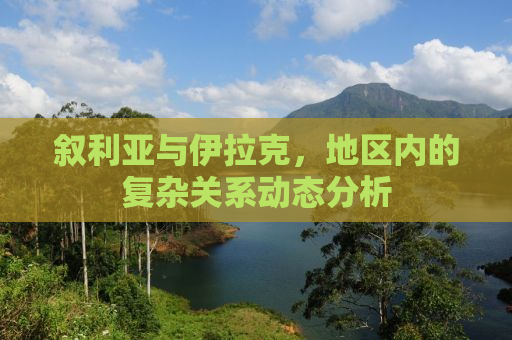 叙利亚与伊拉克，地区内的复杂关系动态分析