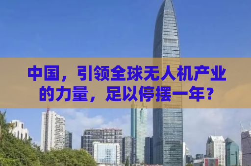 中国，引领全球无人机产业的力量，足以停摆一年？