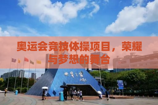 奥运会竞技体操项目，荣耀与梦想的舞台