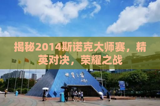 揭秘2014斯诺克大师赛，精英对决，荣耀之战