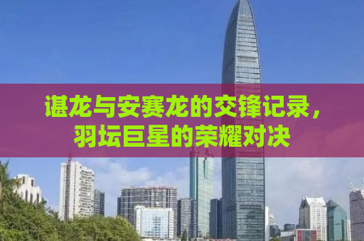 谌龙与安赛龙的交锋记录，羽坛巨星的荣耀对决