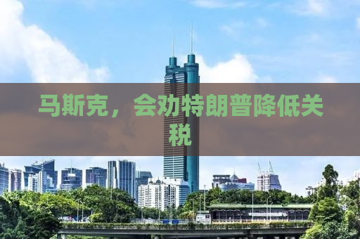 马斯克，会劝特朗普降低关税