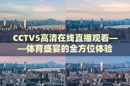 CCTV5高清在线直播观看——体育盛宴的全方位体验