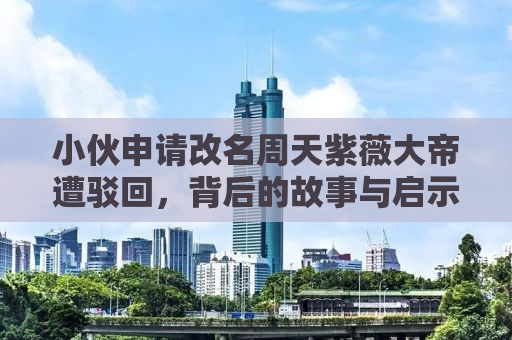 小伙申请改名周天紫薇大帝遭驳回，背后的故事与启示