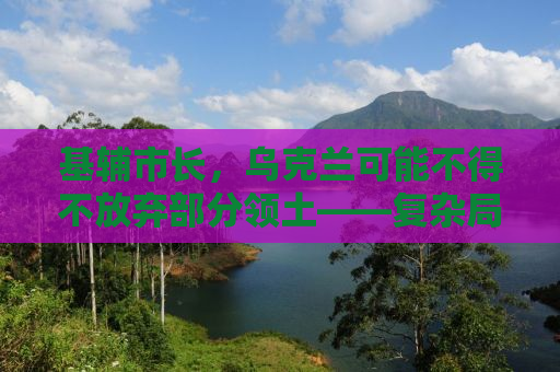 基辅市长，乌克兰可能不得不放弃部分领土——复杂局势下的艰难抉择
