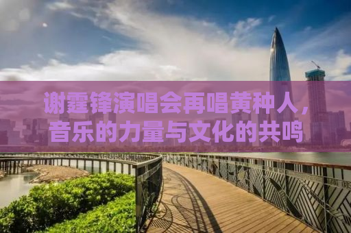 谢霆锋演唱会再唱黄种人，音乐的力量与文化的共鸣