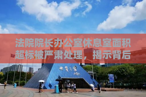 法院院长办公室休息室面积超标被严肃处理，揭示背后的问题与反思